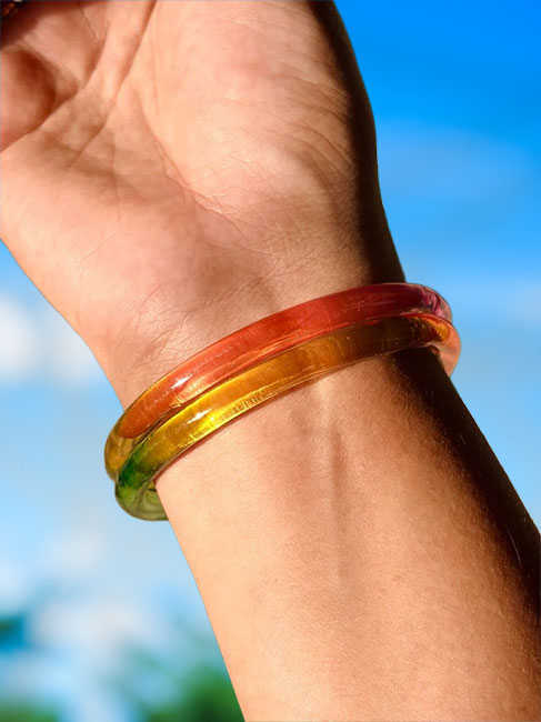 Crystal Glass Kada
